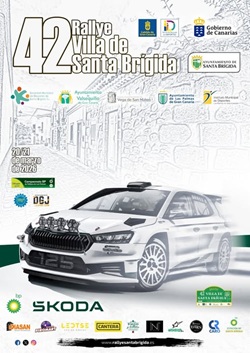 Cartel XLII Rallye Santa Brígida